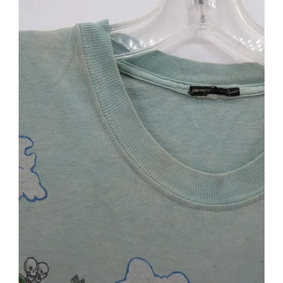 VINTAGE Grateful Dead Shirt Medium Liquid Brockum 1993 Roller Coaster*